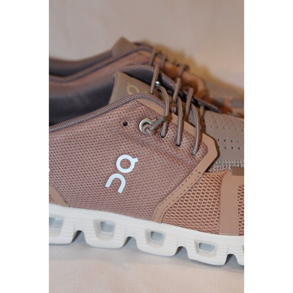 NIB ON CLOUD WOMEN'S CLOUD 5 RUNNING‎ SHOES SNEAKER ROSE BROWN FOG SZ 8 NWOB - Picture 5 of 7